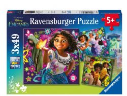 RAVENSBURGER CASSE-TÊTE 3 X 49 PIÈCES - LA MAGIE D'ENCANTO DISNEY #05657